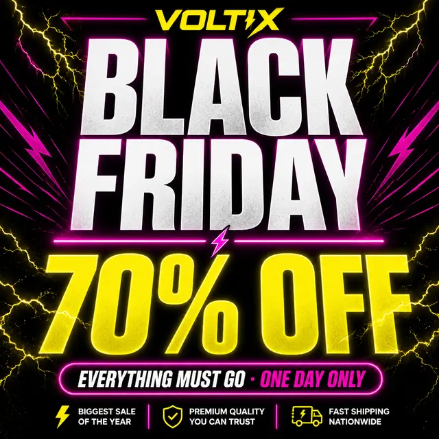 Voltix Black Friday Neon