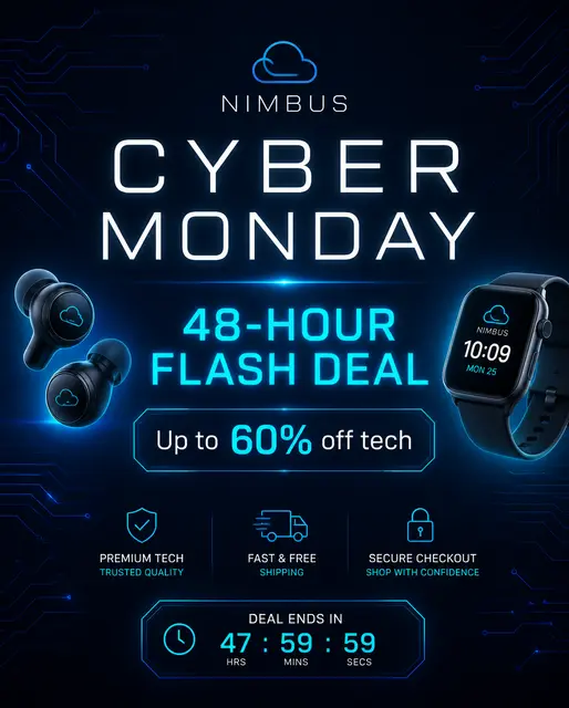 Nimbus Cyber Monday Tech