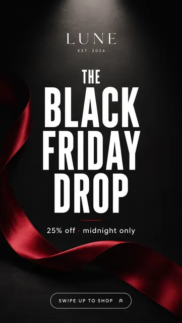 Lune Black Friday Drop Story