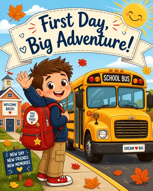 First Day Big Adventure