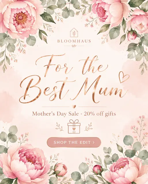 Bloomhaus Mothers Day Sale