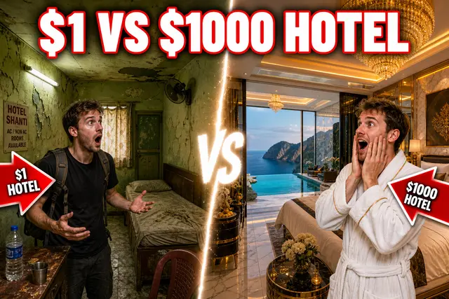 One Dollar VS Thousand Hotel