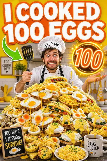 I Cooked 100 Eggs