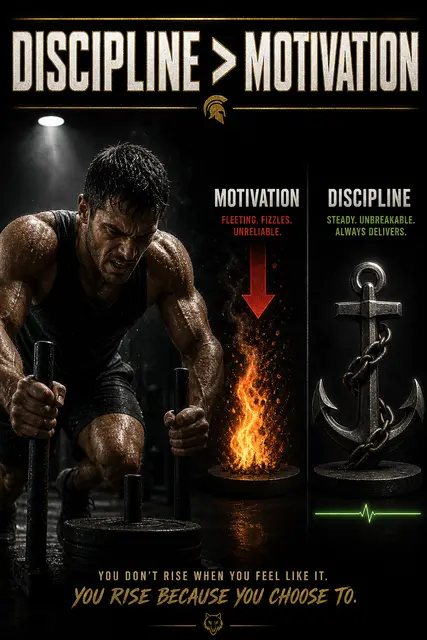 Discipline Beats Motivation