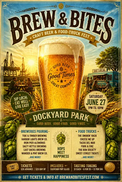 Brew & Bites Beer Fest