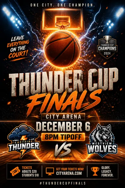 Thunder Cup Basketball
