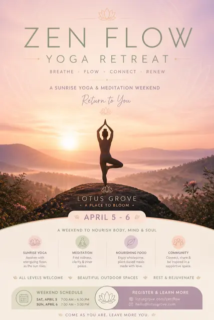Zen Flow Yoga Retreat