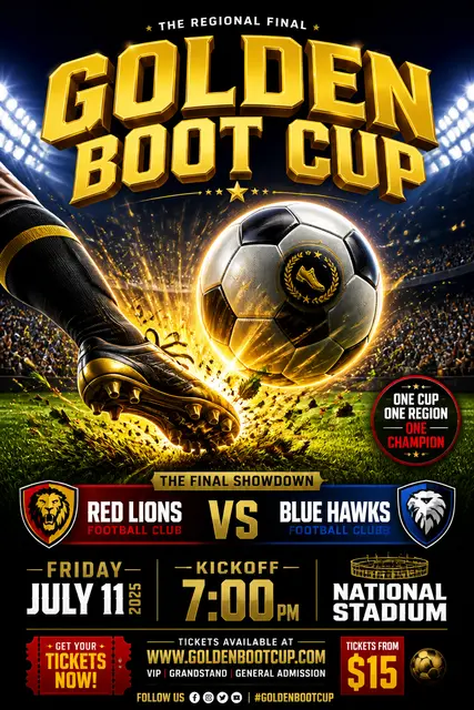 Golden Boot Football Cup