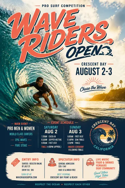 Wave Riders Surf Open