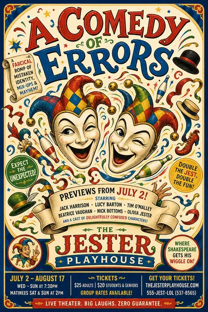 Comedy of Errors Night