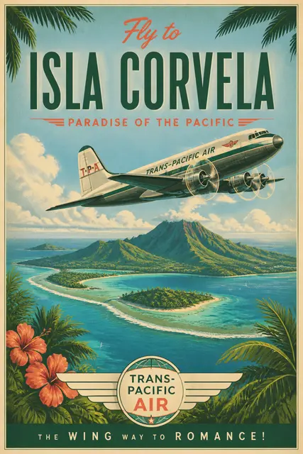 Tropical Isle Poster