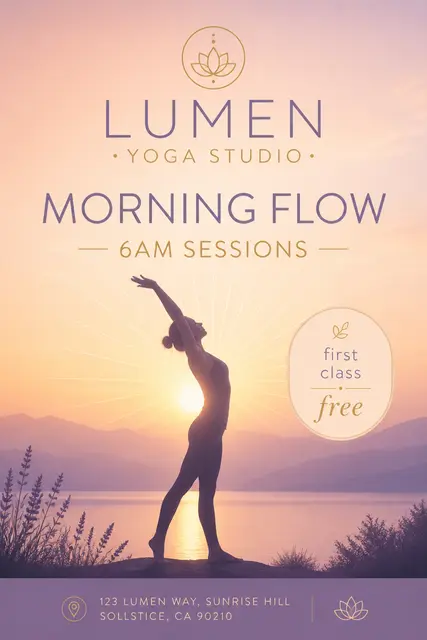 Sunrise Yoga Flow