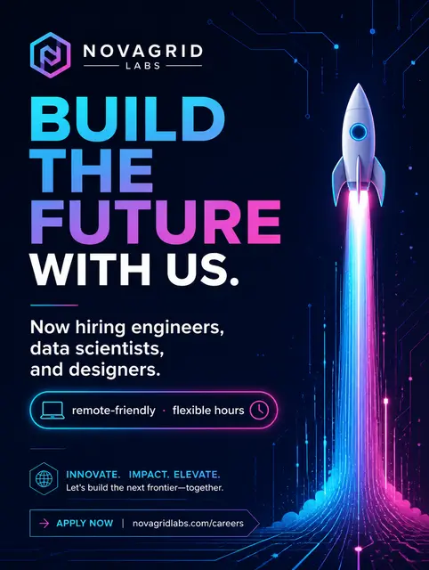 Tech Careers Poster