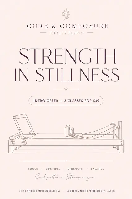 Pilates Reformer Studio