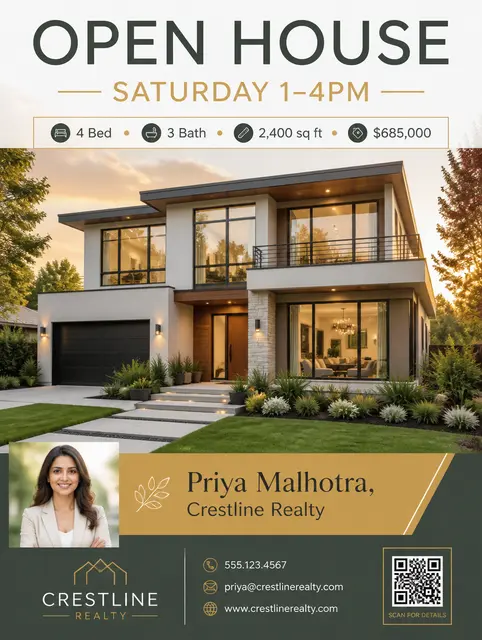 Modern Open House