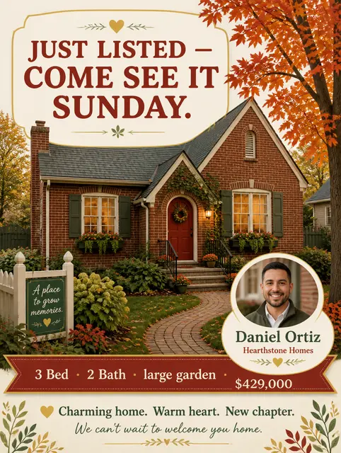 Cozy Cottage Listing