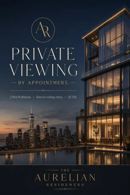 Luxury Condo Flyer
