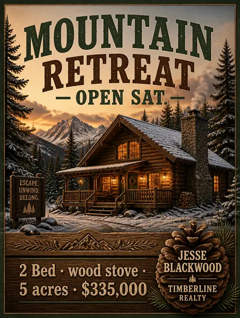 Mountain Cabin Retreat