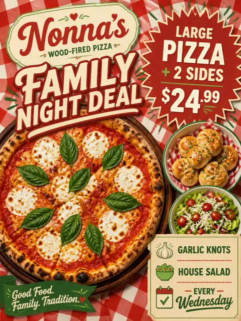 Pizza Family Deal