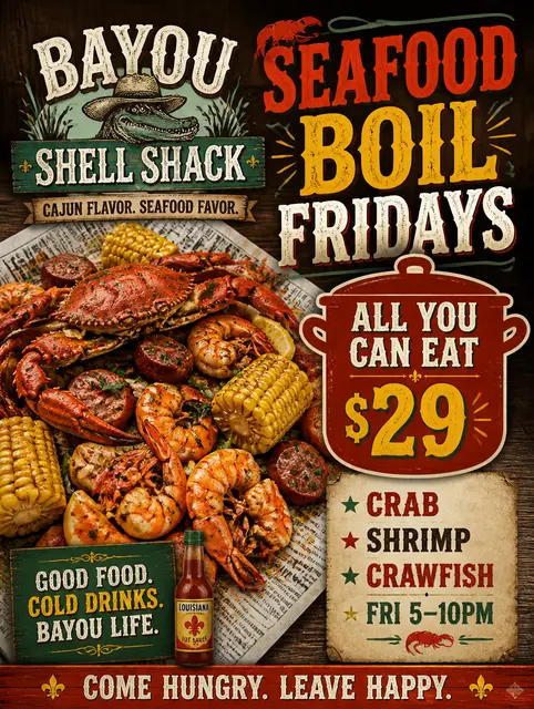 Seafood Boil Feast