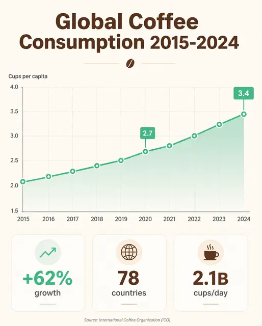 Global Coffee Consumption Trend