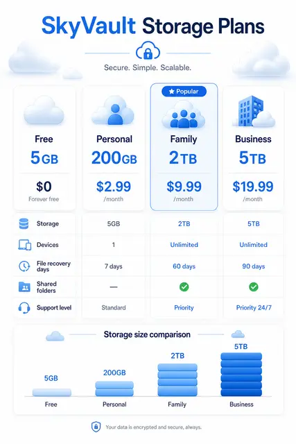 Cloud Storage Plans