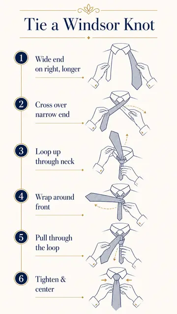 How To Tie A Tie