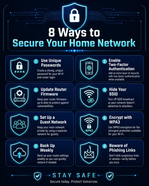Home Cybersecurity Tips
