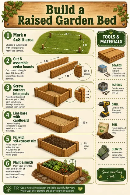 Build A Raised Garden Bed