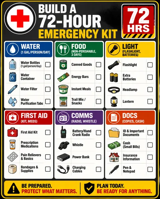 Emergency Kit Checklist