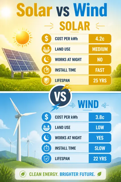 Solar Vs Wind Energy