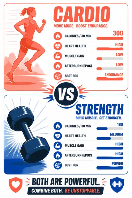 Cardio Vs Strength Training