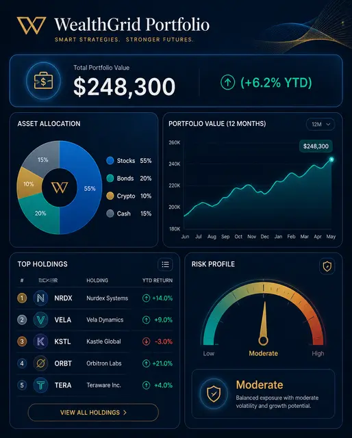 Investment Portfolio Dashboard