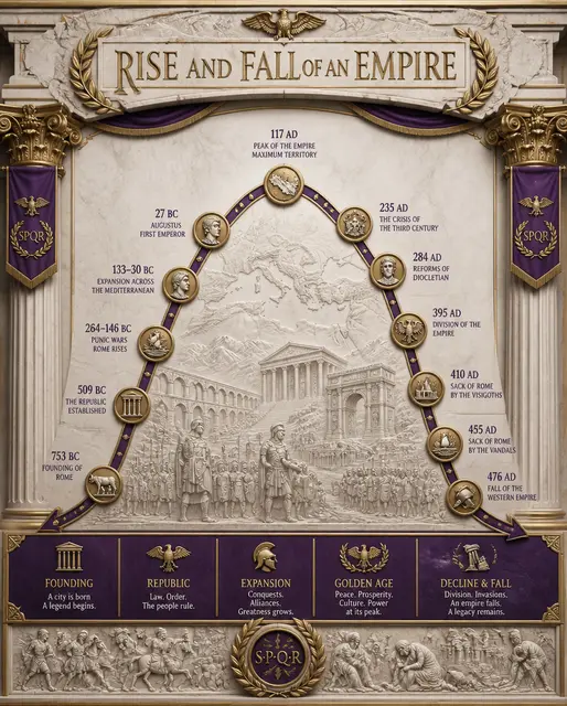 Rise and Fall of an Empire