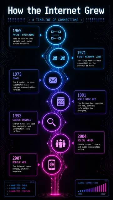 How the Internet Grew