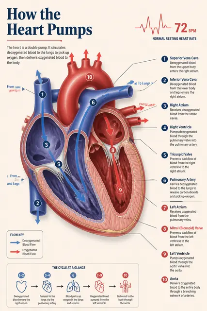 How the Heart Pumps