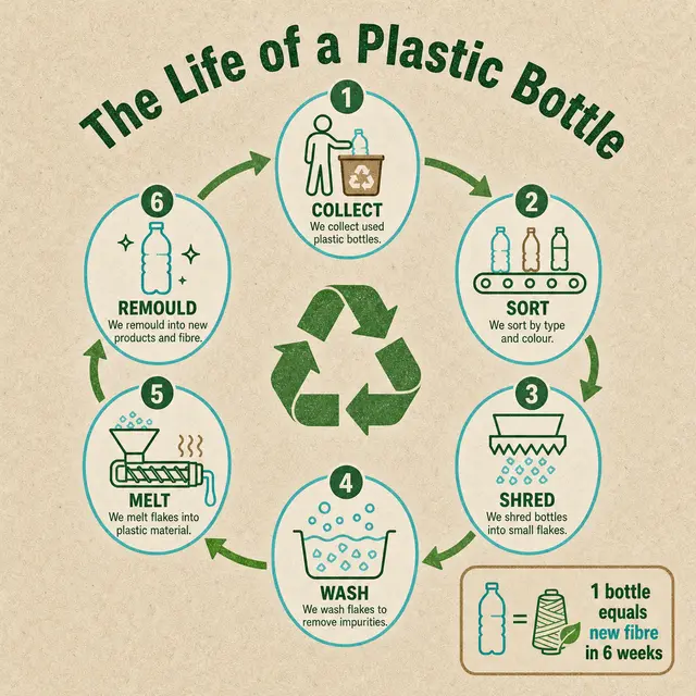 The Life of a Plastic Bottle