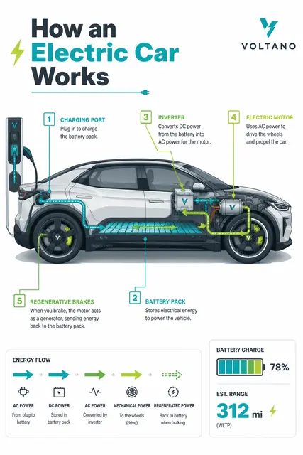 How an Electric Car Works