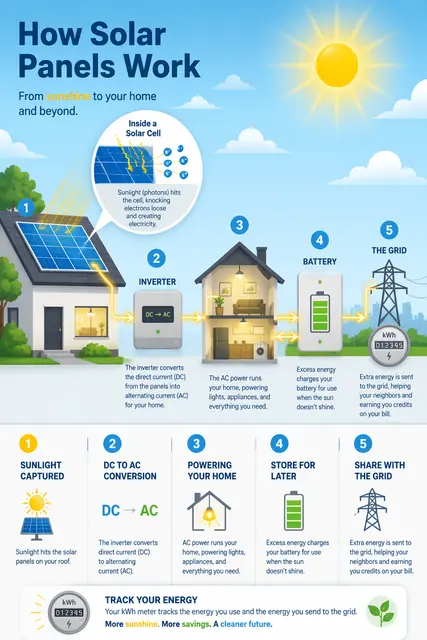 How Solar Panels Work