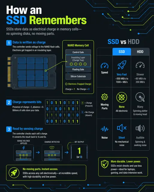 How an SSD Remembers