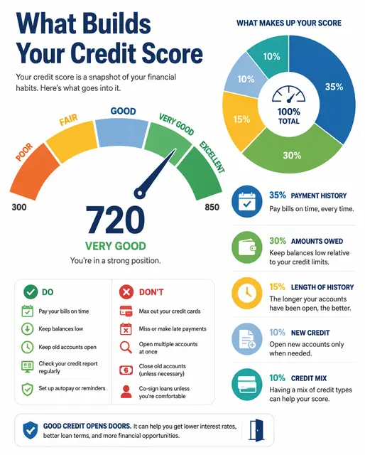 What Builds Your Credit Score
