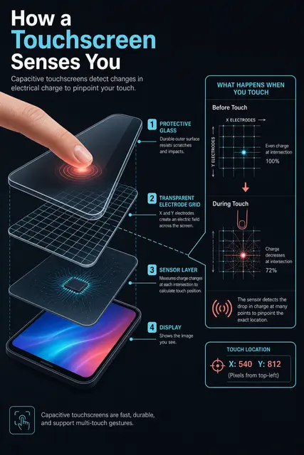 How a Touchscreen Senses You