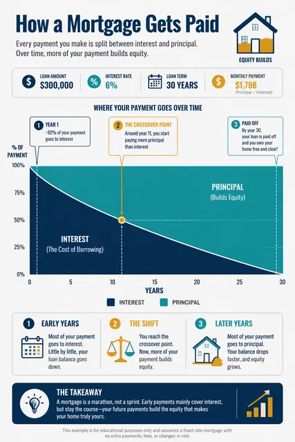 How a Mortgage Gets Paid