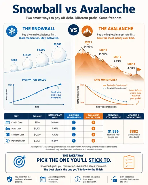 Snowball vs Avalanche