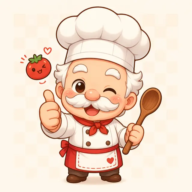 Grandpa Chef Chibi Avatar