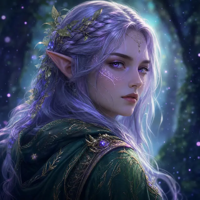 Ethereal Elf Fantasy Avatar