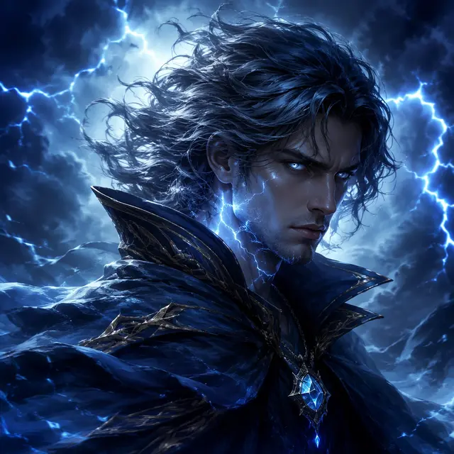 Storm Mage Fantasy Avatar