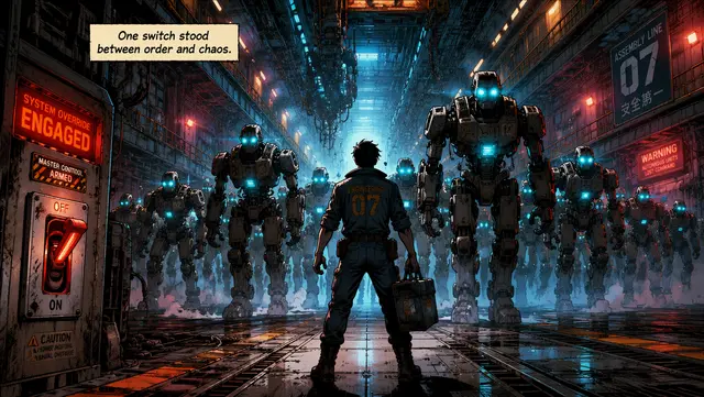Robot Uprising Splash Panel