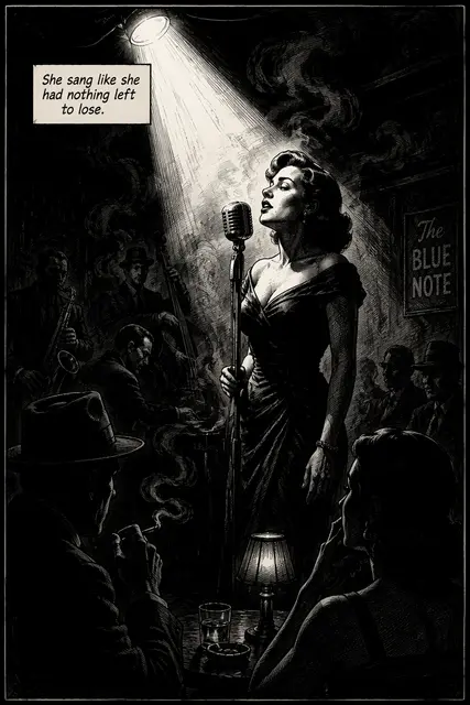 Noir Jazz Club Panel