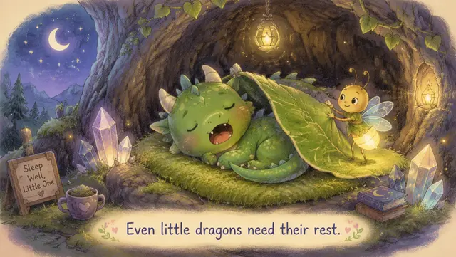 Sleepy Dragon Bedtime Book